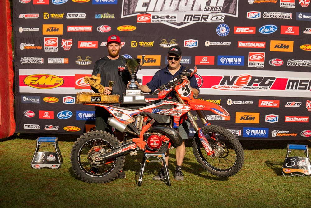 Luke Muter at 2024 Gobbler Getter Enduro