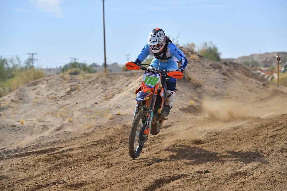 Mason Semmens at 2024 Blythe NGPC. Photo Mark Kariya