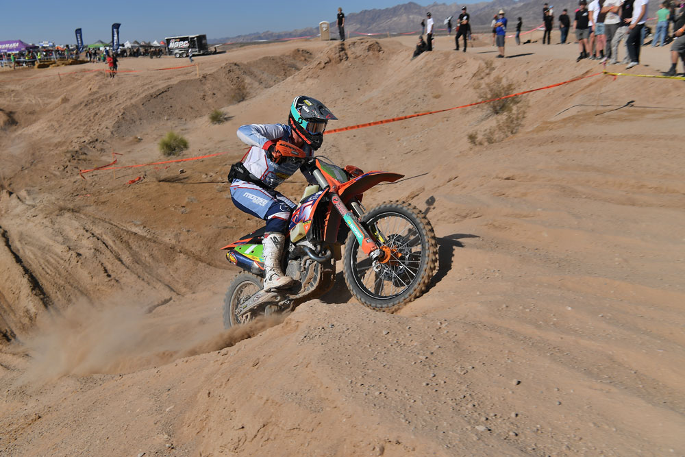 Mason Semmens at Blythe NGPC 2025 Gold Rush GP