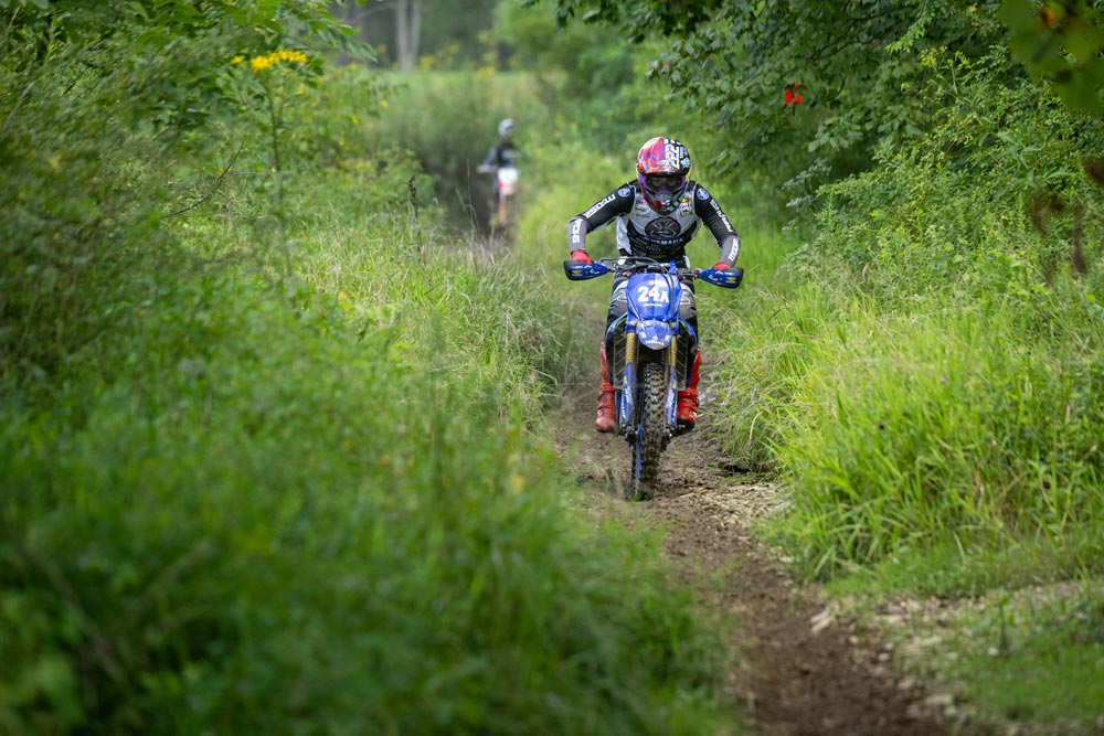 Nathaniel Tasha at 2024 Grassman National Enduro