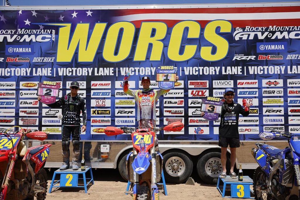 2024 Cedar City WORCS 450 pro podium