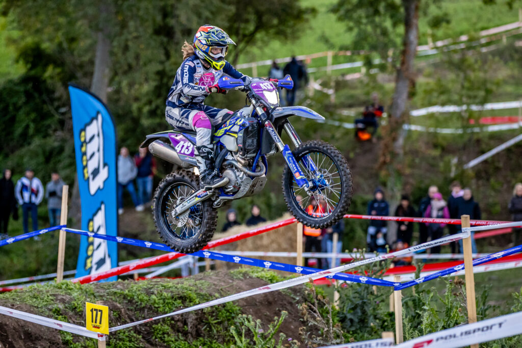 Rachel Gutish at 2024 FIM EnduroGP of France