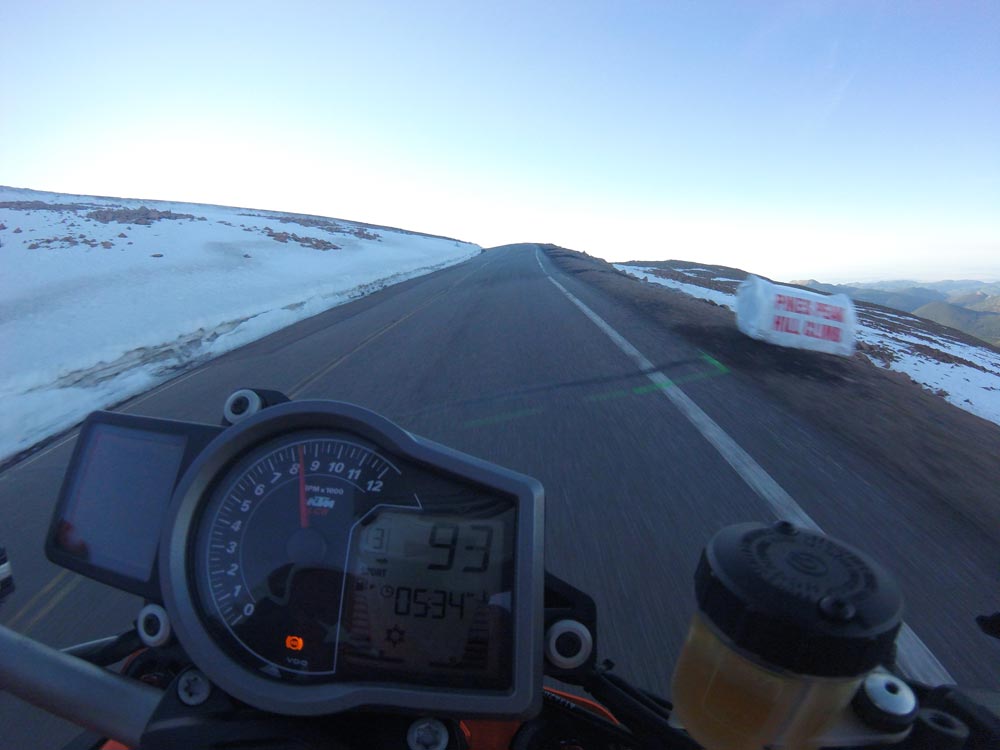 Rennie Scaysbrook at 2016 Pikes Peak Hill Climb
