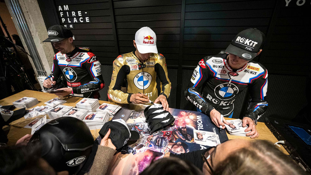 ROKiT BMW Motorrad WorldSBK Team Launch