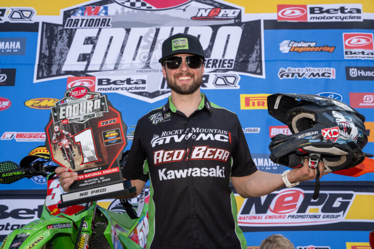 Steward Baylor Jr. at 2025 Sumter National Enduro