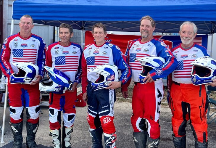 Team USA at 2024 FIM Vintage ISDT Results