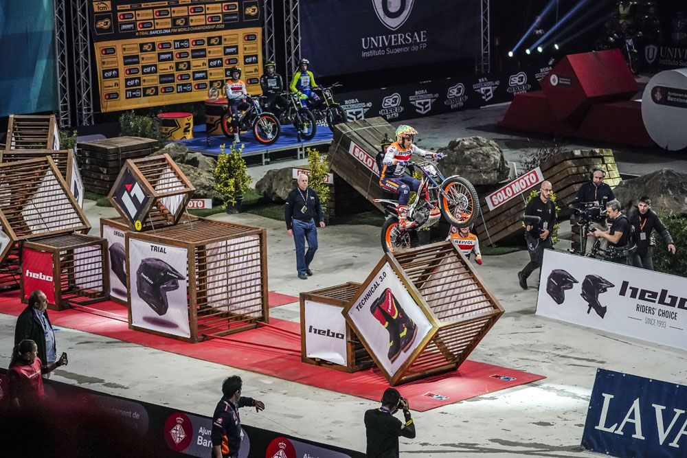 Toni Bou at Barcelona round of the FIM X-Trial World Championship