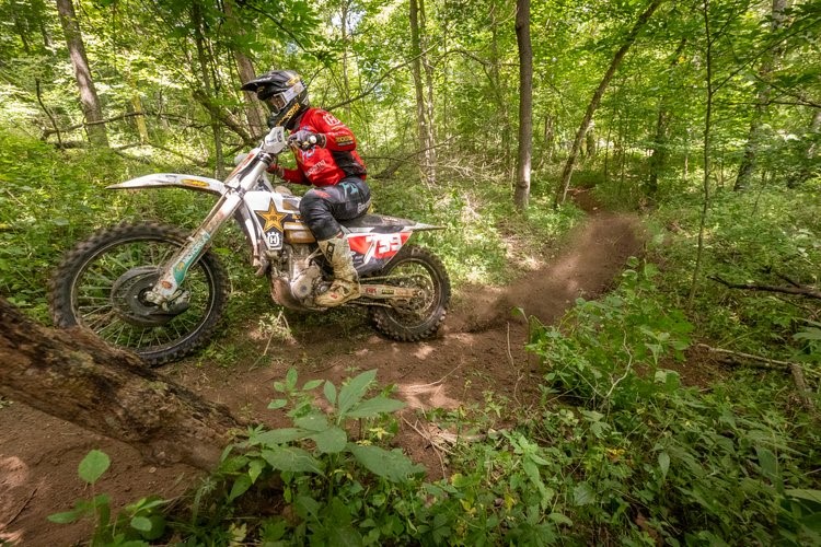 Trevor Bollinger at 2024 Grassman National Enduro