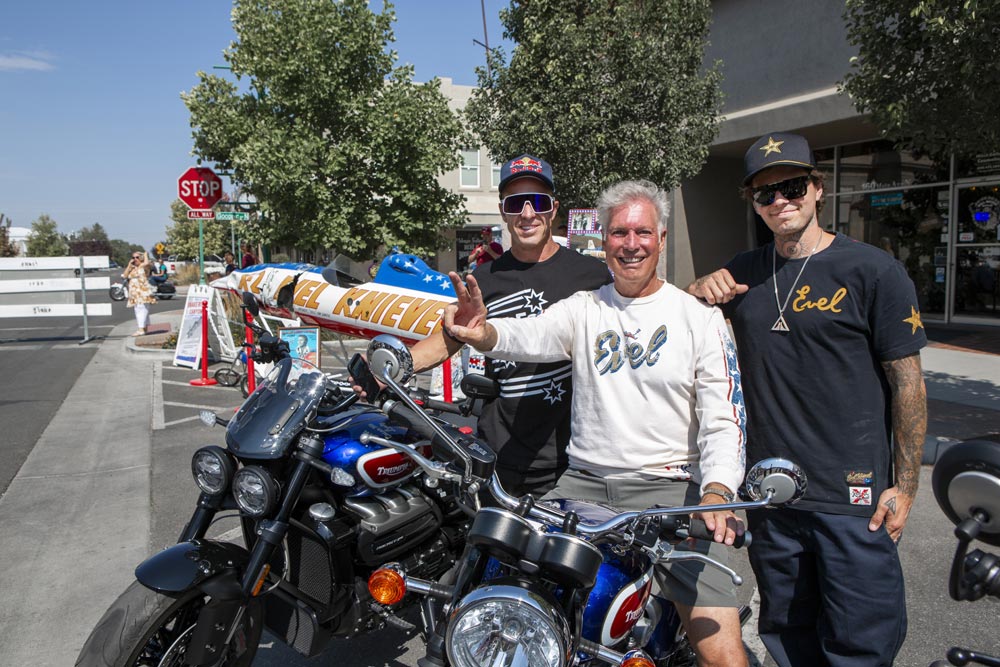 Triumph Motorcycles joins 50th Anniversary celebrations of Evel Knievel’s 1974 ‘Rocket Jump’