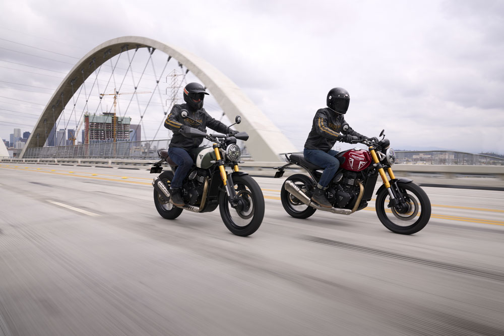 Triumph Speed 400 and Scrambler 400 X