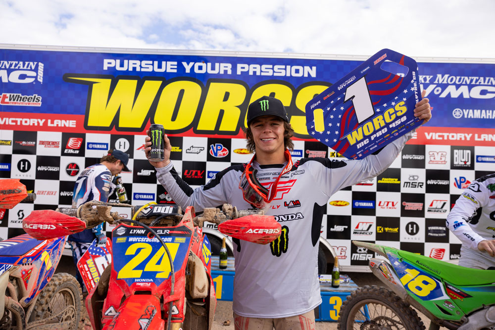 Tyler Lynn at 2025 Blythe WORCS