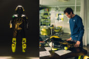 Valentino Rossi LE Soleluna Vale46 Anniversario Helmet And Suit