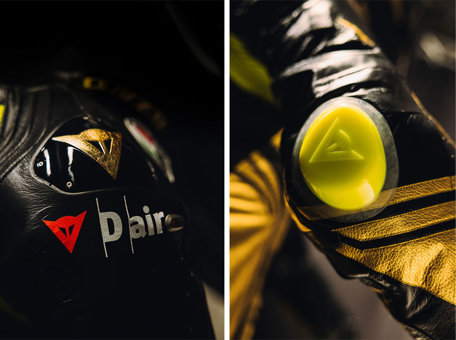 Valentino Rossi LE Soleluna Vale46 Anniversario Helmet And Suit