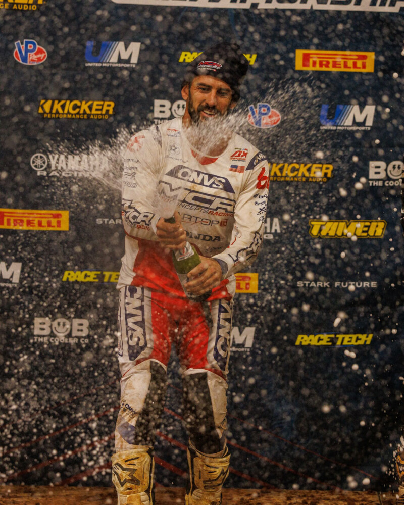 Vince Friese at 2025 Arenacross Guthrie