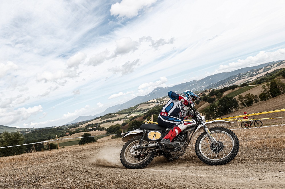 William Billy Burns at 2024 FIM Vintage ISDT