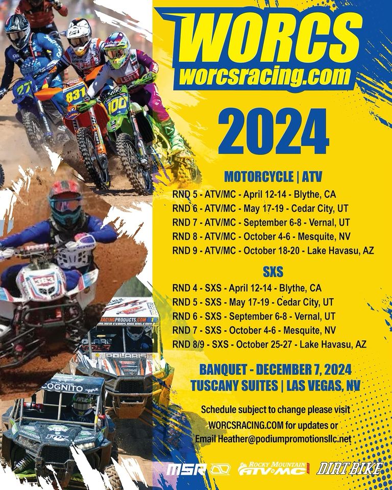WORCS 2024 updated schedule