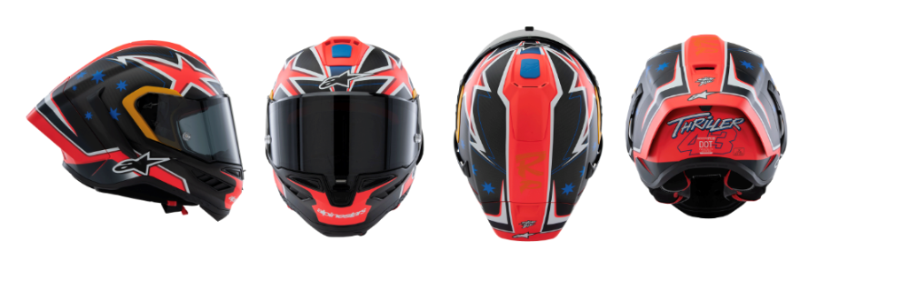 Alpinestars LE Jack Miller #JM43 S-R10 Helmet