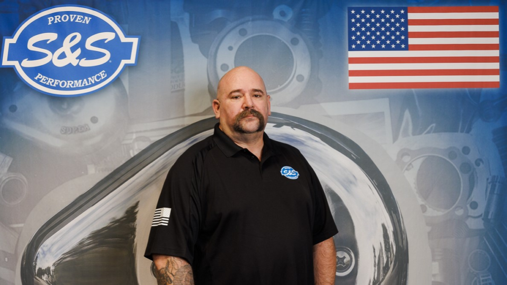 Jeremy Gilbert S&S Cycle senior manager of special projects