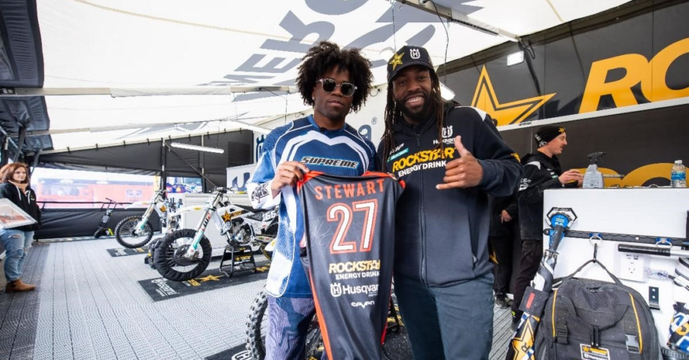 Kenny Moore II and James Stewart